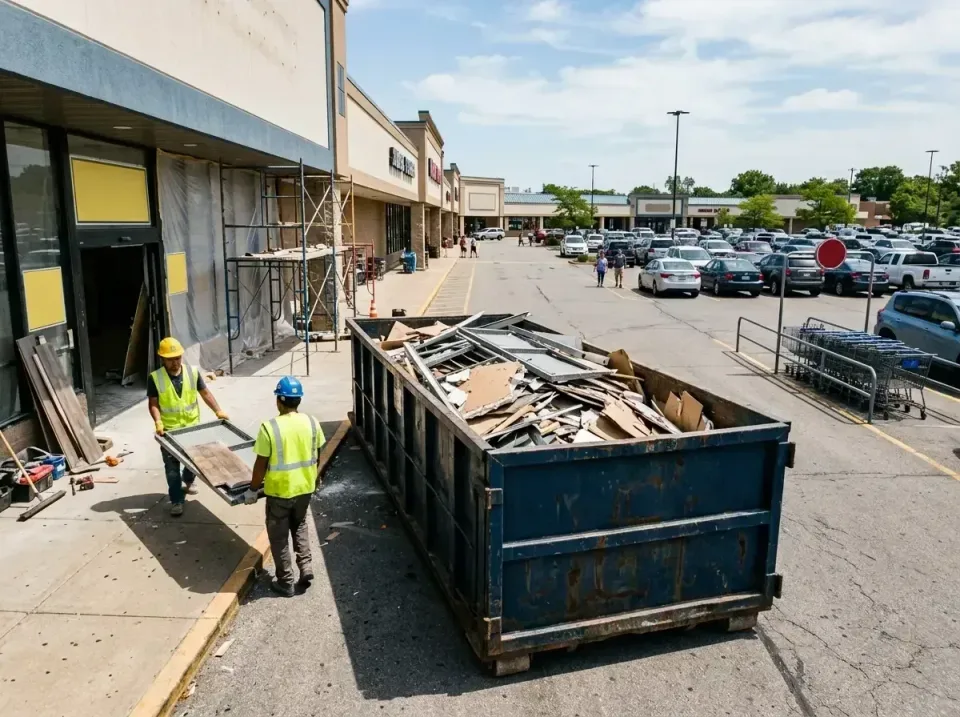 retail-store-renovation-debris-003 — frequently asked questions, Roll-off Dumpster Rentals in Sunset, LA